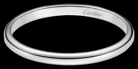 Cartier 1895 wedding ring, width 2 mm