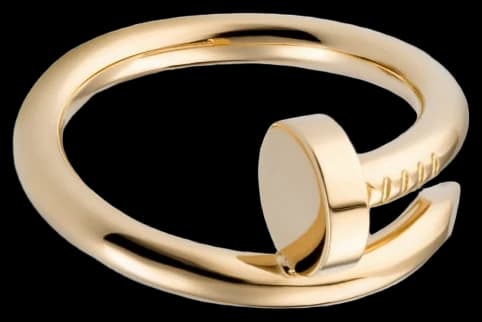Cartier Juste un Clou ring, classic model
