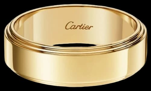 Cartier d'Amour wedding ring, 6 mm width