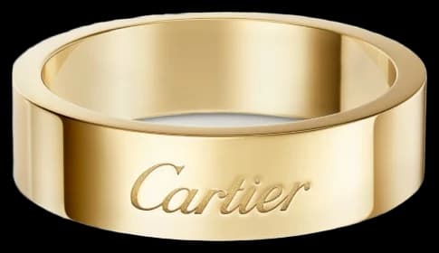 Cartier C de Cartier wedding ring, 5 mm width