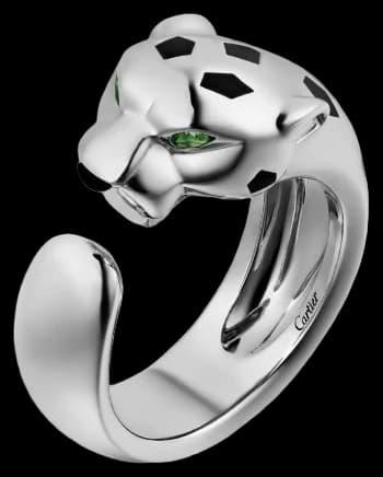 Cartier Panthère de Cartier ring, medium model - Tsavorite Garnet