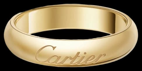 Cartier C de Cartier wedding ring, width 4 mm