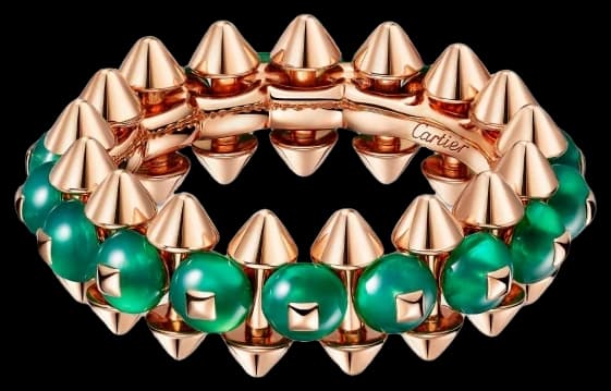 Cartier Clash de Cartier ring, agate
