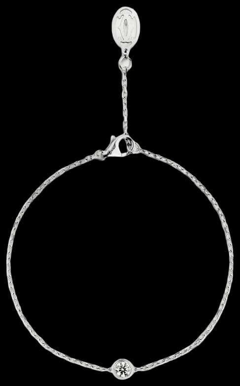 Cartier d'Amour bracelet, brilliant-cut diamond, medium model