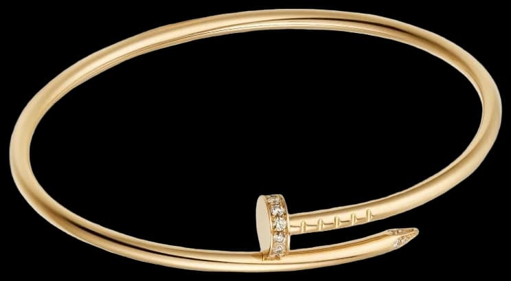 Cartier Juste un Clou bracelet, small model, diamonds