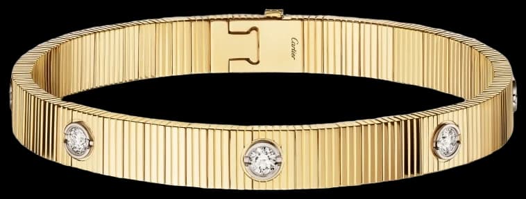 Cartier LOVE Unlimited bracelet, flexible, diamonds