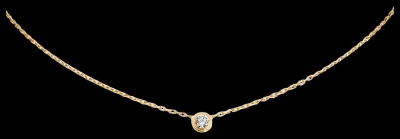 Cartier d'Amour pendant, brilliant-cut diamond, large model
