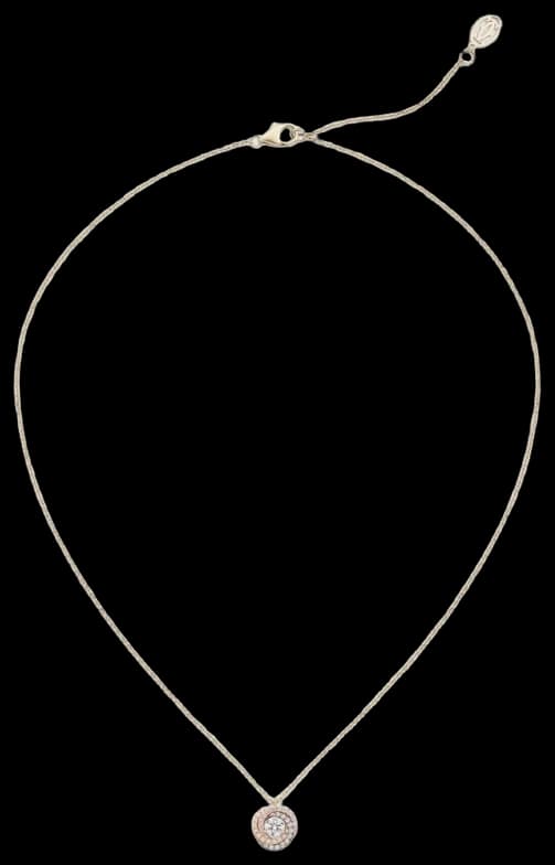 Cartier Trinity pendant, brilliant-cut diamond, paved