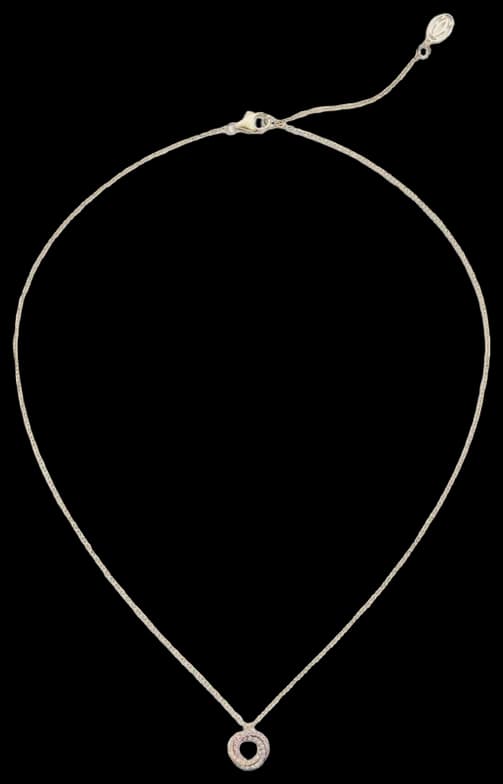 Cartier Trinity pendant, paved