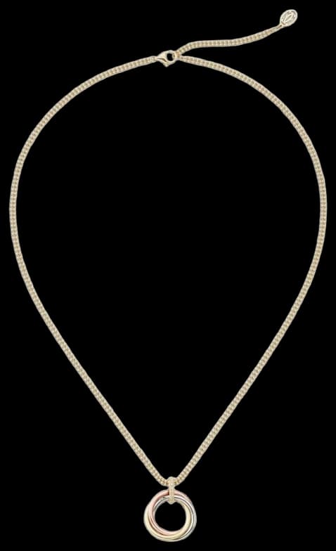 Cartier Trinity pendant, medium model, diamonds