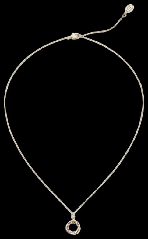 Cartier Trinity pendant, brilliant-cut diamond