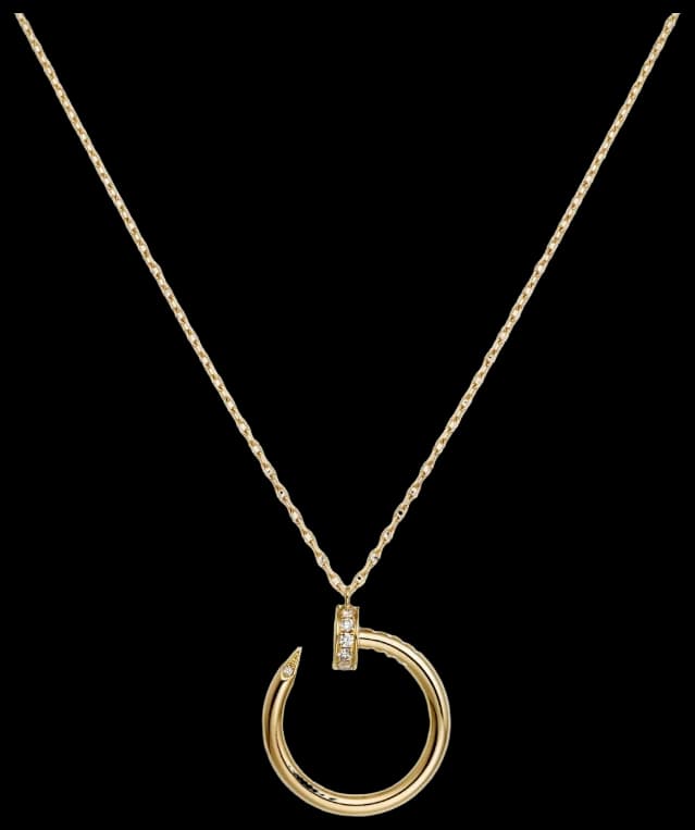Cartier Juste un Clou pendant, diamonds