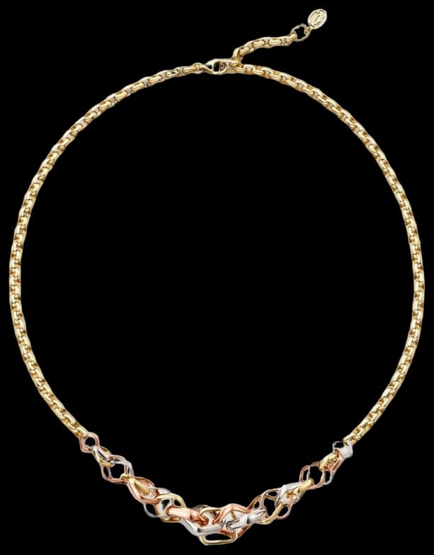 Cartier Trinity cushion necklace, medium model