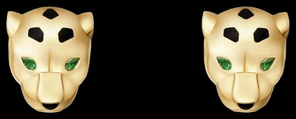Cartier Panthère de Cartier stud earrings