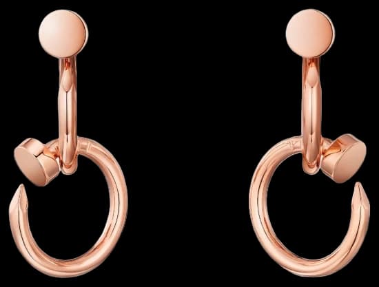 Cartier Juste un Clou earrings, double