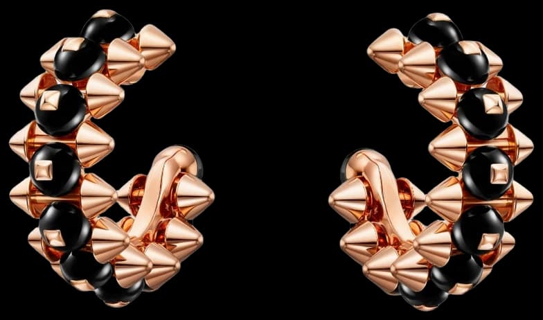 Cartier Clash de Cartier earrings, onyx