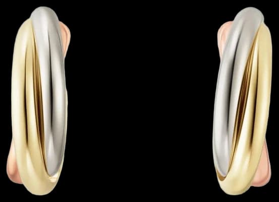 Cartier Trinity earrings - Plain