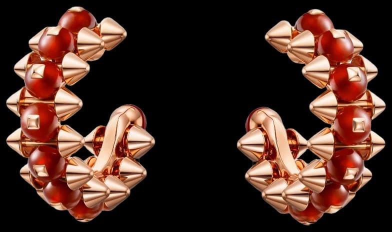 Cartier Clash de Cartier earrings, agate