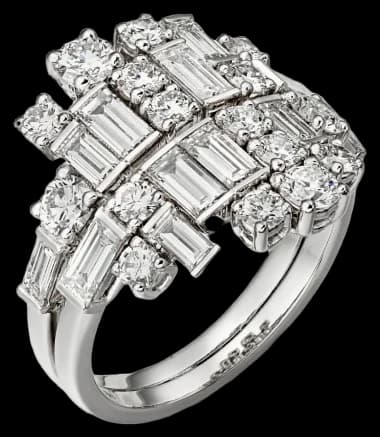 Cartier Reflection de Cartier ring, diamonds