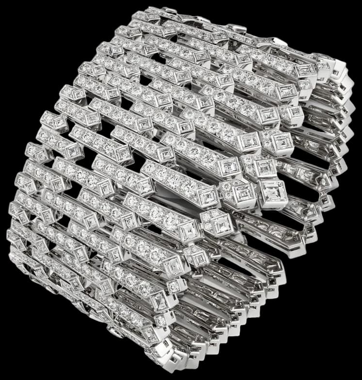 Cartier Diamond Collection Cuff, diamonds