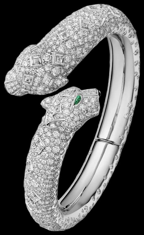 Cartier Panthère de Cartier bracelet - Diamond And Emerald