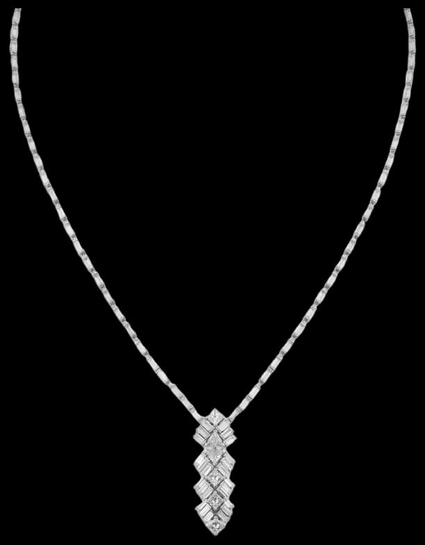 Cartier Reflection de Cartier necklace, diamonds