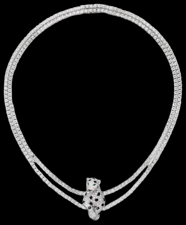 Cartier Panthère de Cartier necklace, multi-wear, paved