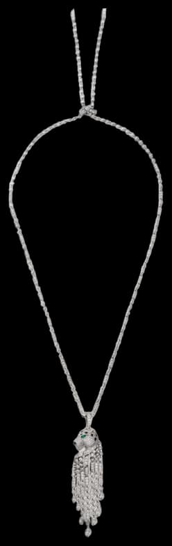 Cartier Panthère de Cartier long necklace, large model, paved