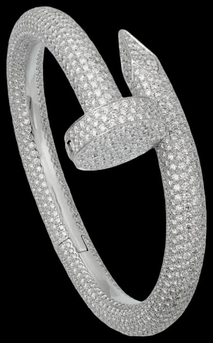 Cartier Juste un Clou bracelet, extra-large model, paved