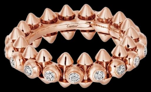 Cartier Clash de Cartier ring, medium model, diamonds