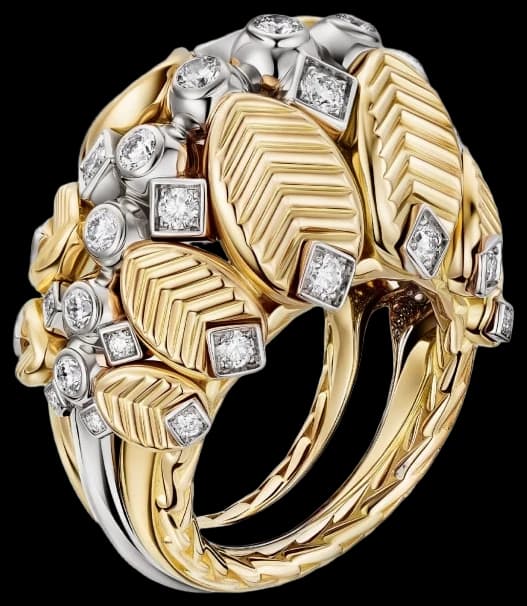 Cartier Grain de Café ring