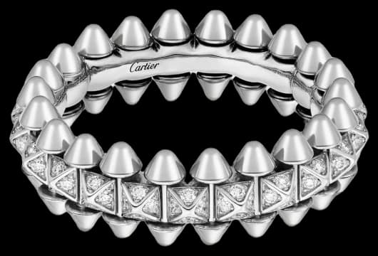 Cartier Clash de Cartier ring, small model, paved