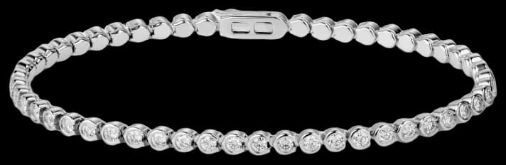 Cartier Lignes Essentielles bracelet, brilliant-cut diamonds