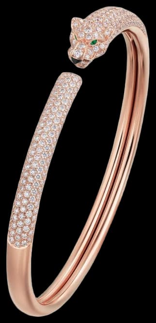 Cartier Panthère de Cartier bracelet, small model, paved