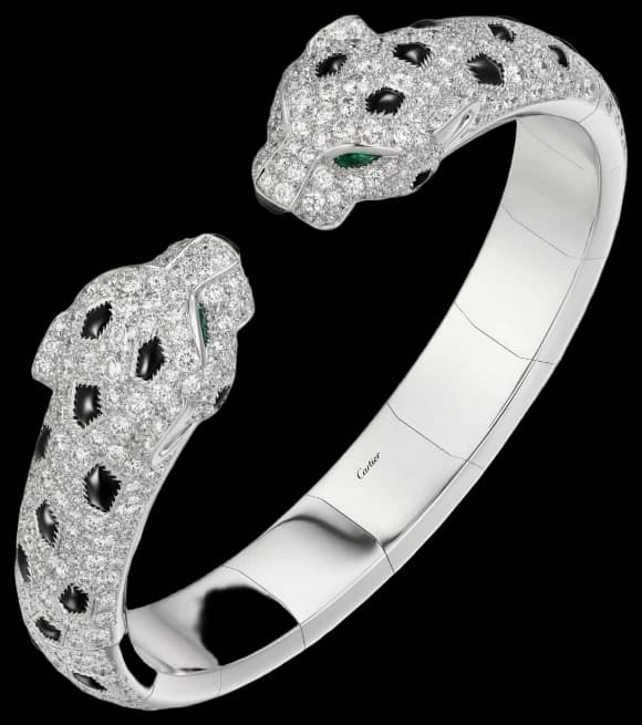 Cartier Panthère de Cartier bracelet, articulated, paved