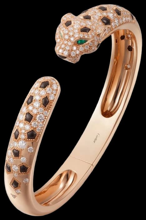 Cartier Panthère de Cartier bracelet, medium model, semi-paved