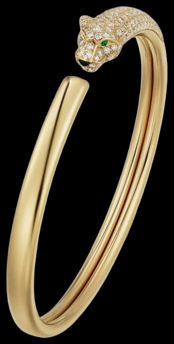 Cartier Panthère de Cartier bracelet, small model, semi-paved