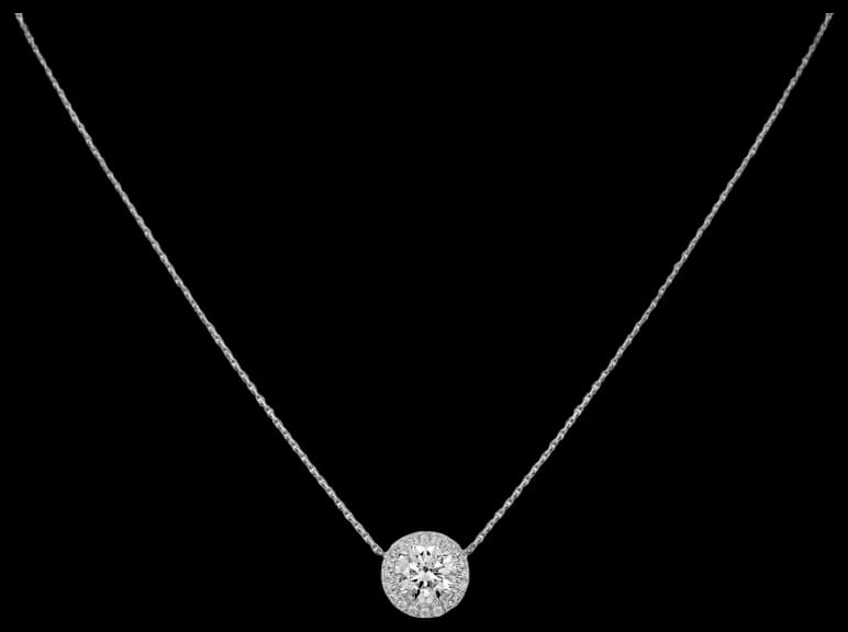 Cartier Destinée pendant, brilliant-cut diamond, paved