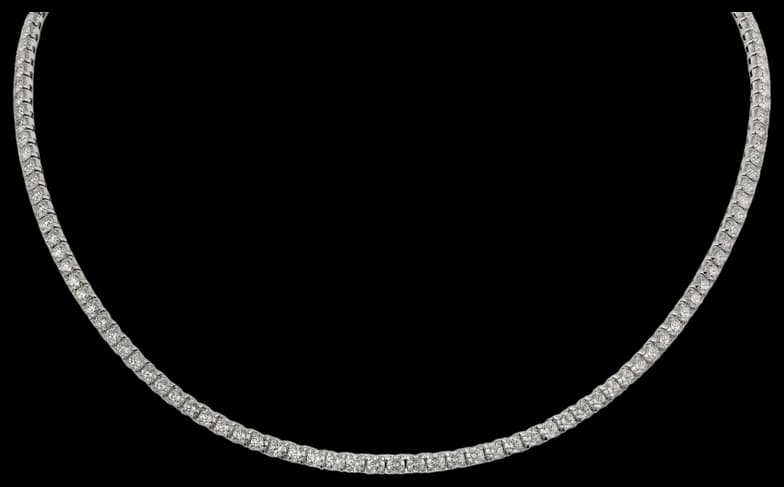 Cartier Lignes Essentielles necklace, brilliant-cut diamonds