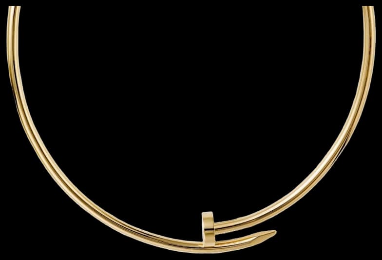 Cartier Juste un Clou torque necklace, classic model