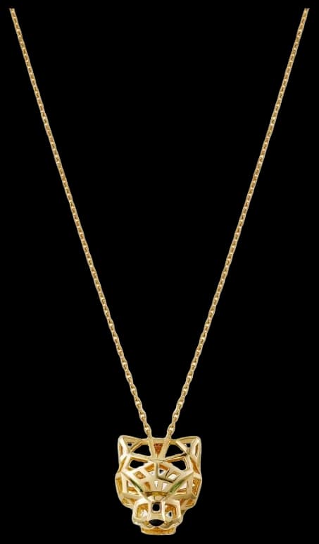 Cartier Panthère de Cartier necklace - Onyx And Tsavorite Garnet