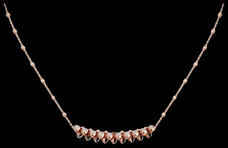Cartier Clash de Cartier pendant, medium model, diamonds