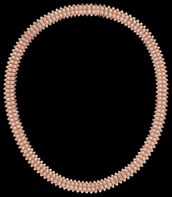 Cartier Clash de Cartier necklace, flexible, double, paved