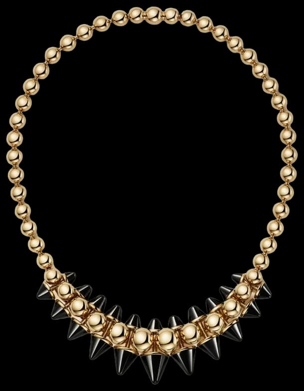Cartier Clash de Cartier necklace, flexible, extra-large model, onyx