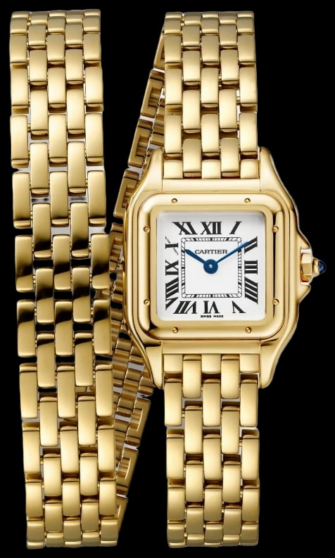 Cartier Panthère WGPN0046 Small model, quartz movement, yellow gold