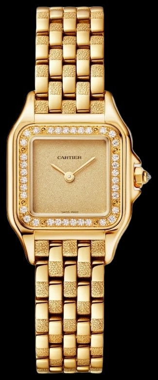 Cartier Panthère WJPN0057 Small model, quartz, yellow gold, diamonds