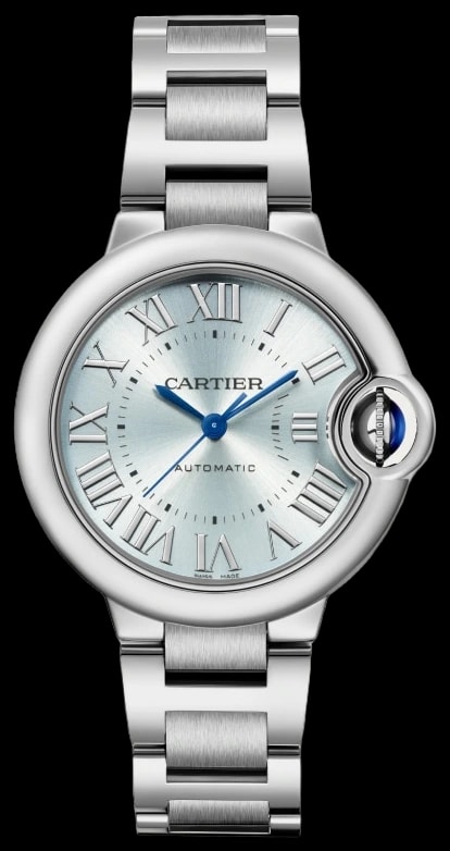 Cartier Ballon Bleu WSBB0062 33mm, automatic movement, steel