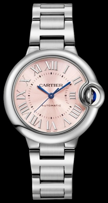 Cartier Ballon Bleu WSBB0068 33 mm, automatic mechanical movement, steel