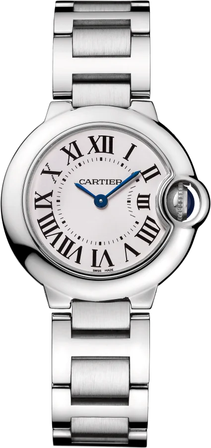 Cartier Ballon Bleu WSBB0073 28 mm, quartz movement, steel