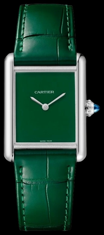 Cartier Tank Must WSTA0115 Large model, quartz movement, steel, leather